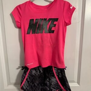Nike Kids Hot Pink Dri-FIT Tee